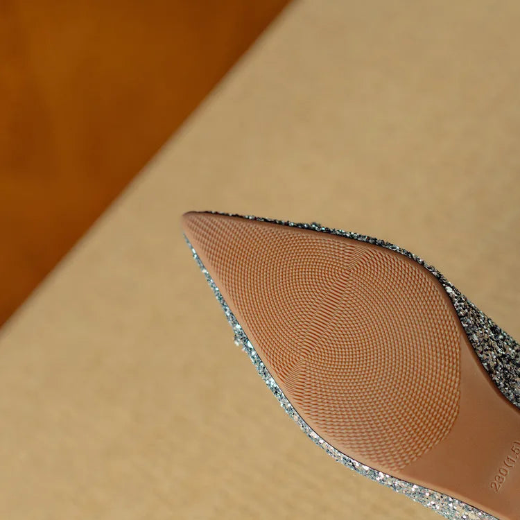 Gloria Glitter Pumps - Alurea & Co.