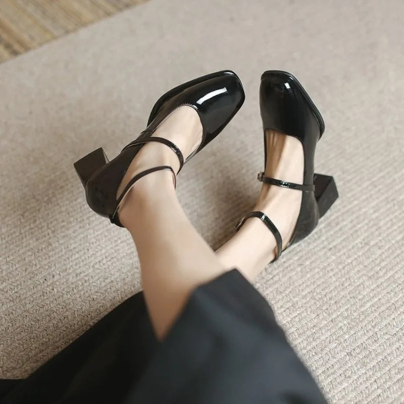 Elegant Ankle-Strap Pumps - Alurea & Co.