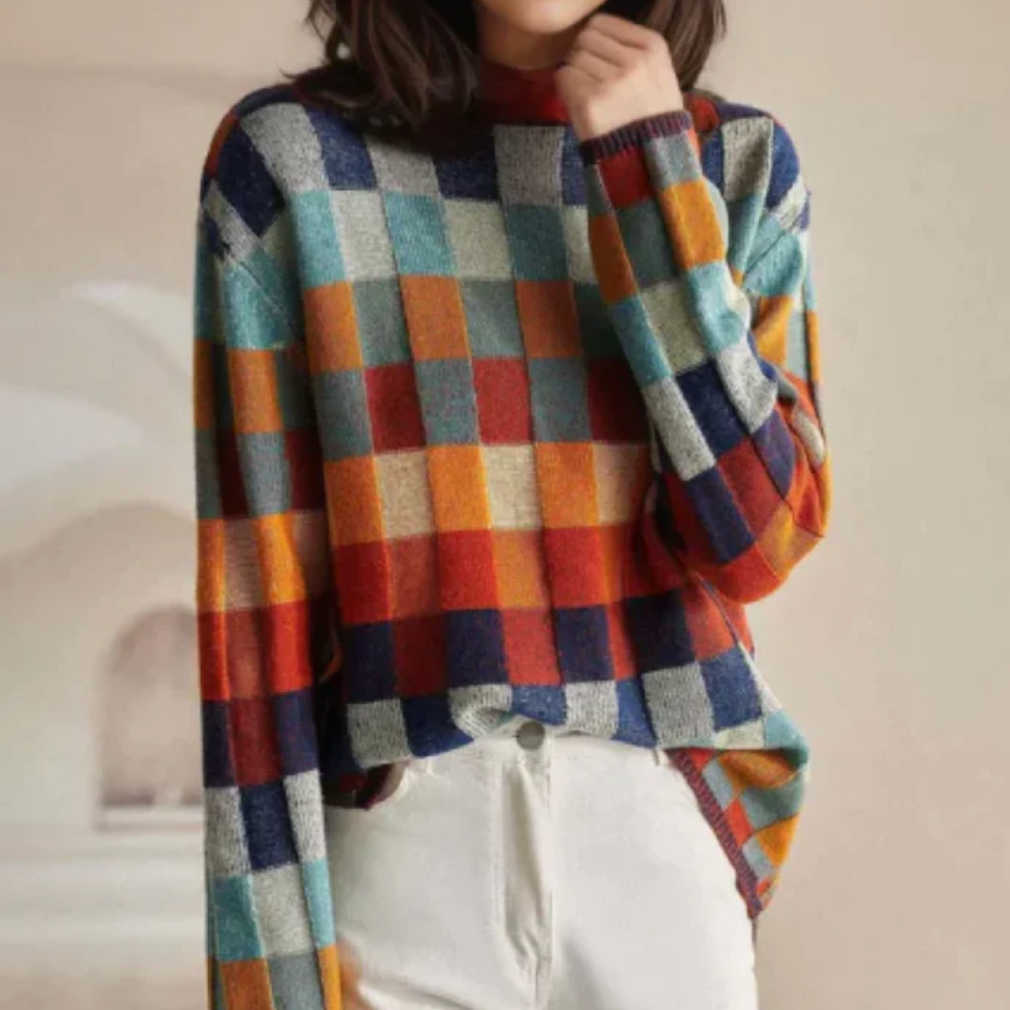 Isla | Cozy Retro Sweater - Alurea & Co.
