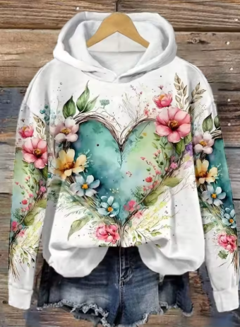 Ruby | Relaxed Knit Hoodie - Alurea & Co.