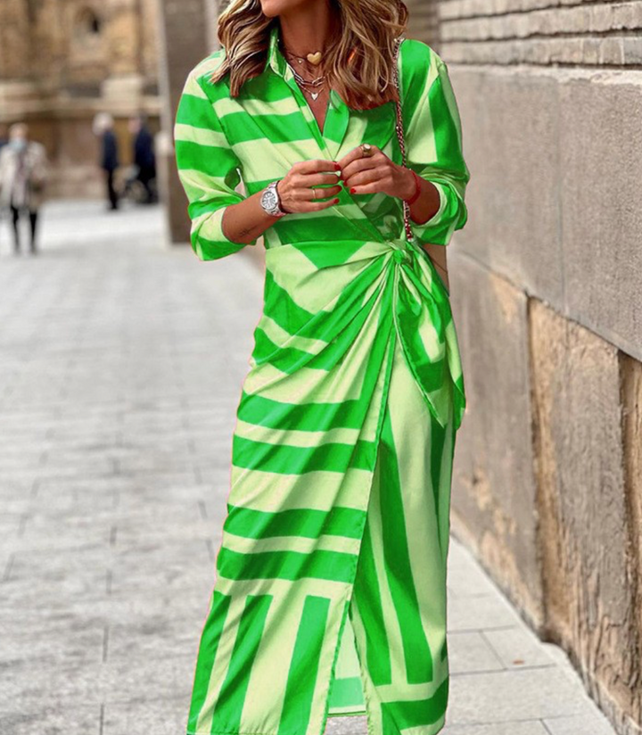 Josephine | Printed Wrap Dress
