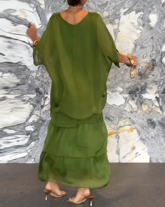 Caroline | Elegant Flowing Maxi Dress