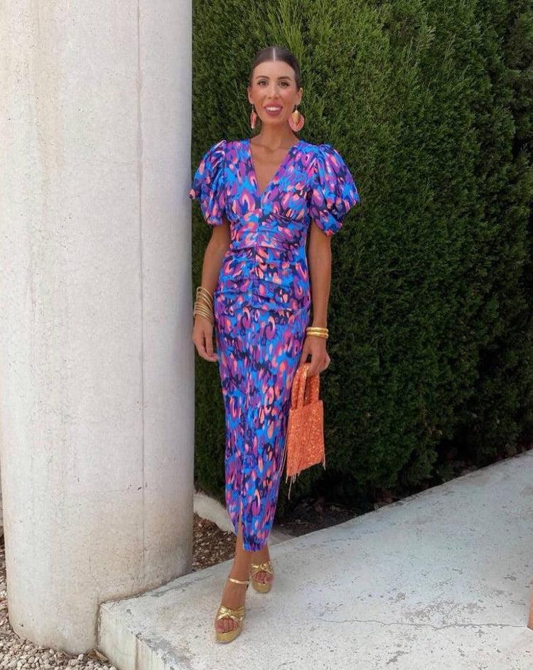 Eleanor | Dress with Puff Sleeves