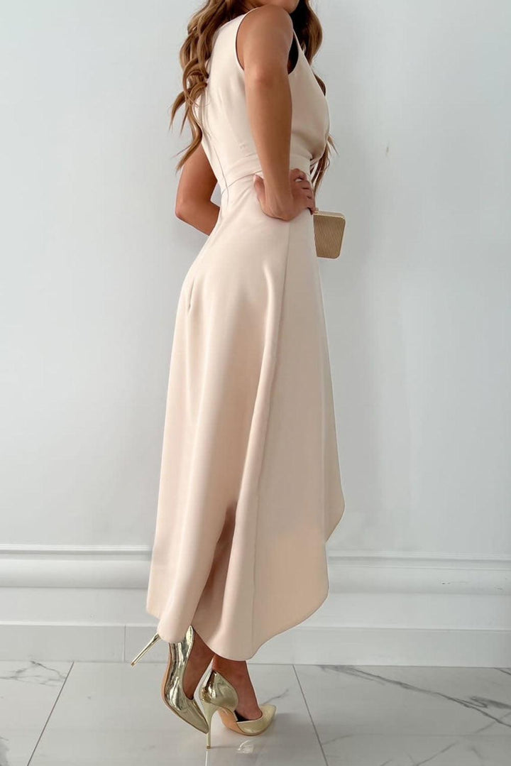Nora | Midi Wrap Dress with V-Neck