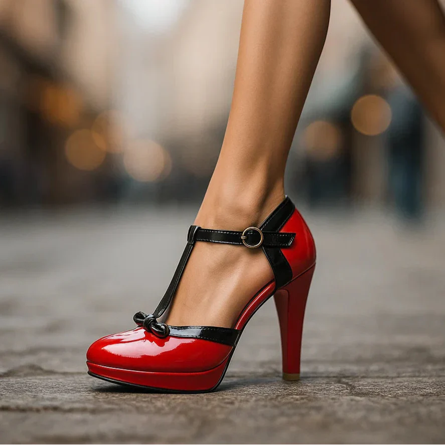 BELLA BOW-TIE HEELS - Alurea & Co.