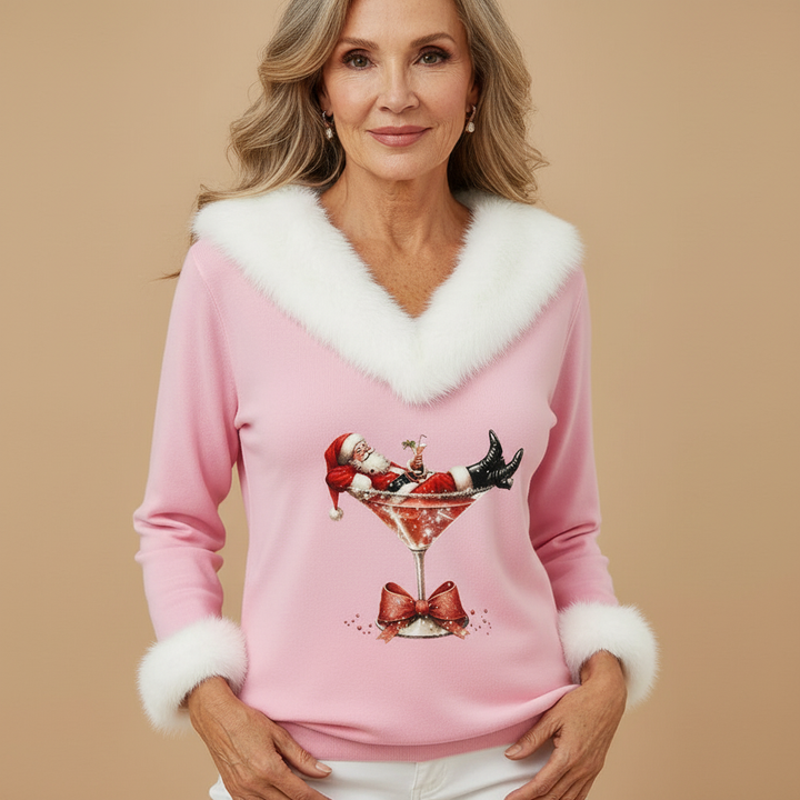 Aubrey – Festive Cheer Holiday Top - Alurea & Co.