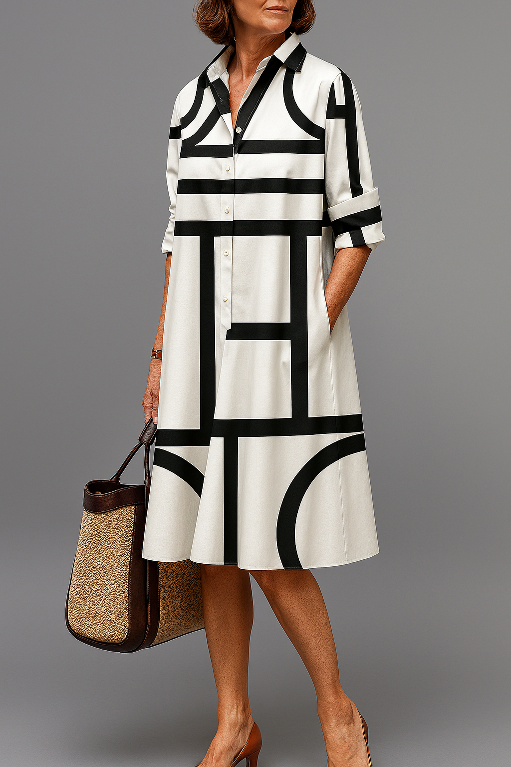 Susan | Elegant Midi Dress