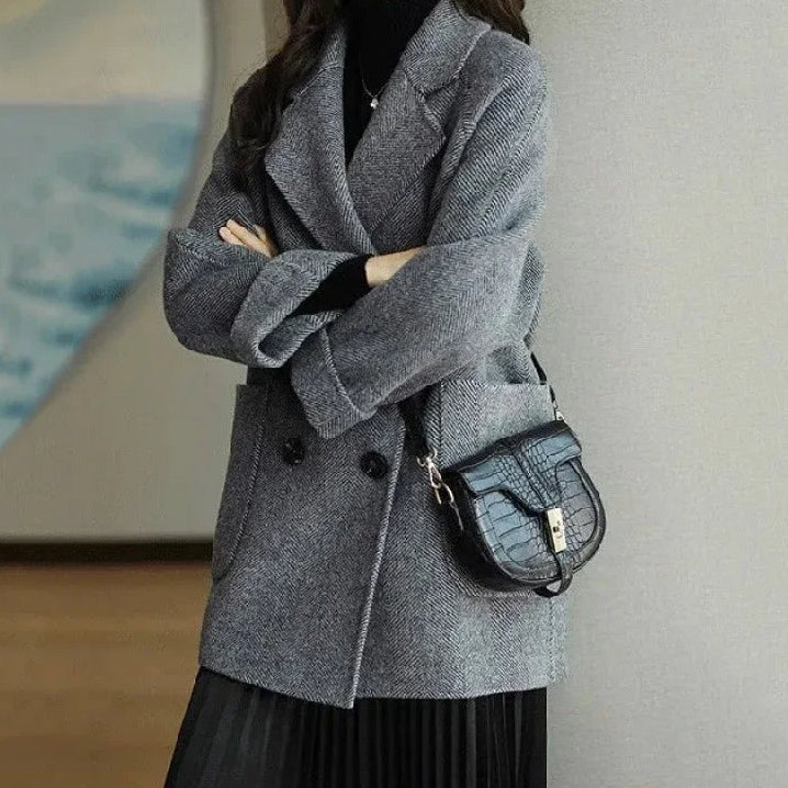 Megan | Cashmere Coat - Alurea & Co.