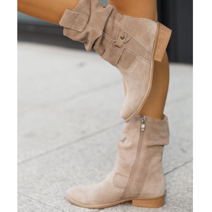 Maryam - Leather-Style Boots - Alurea & Co.