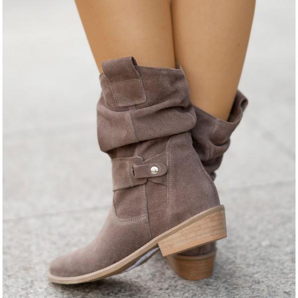 Maryam - Leather-Style Boots - Alurea & Co.