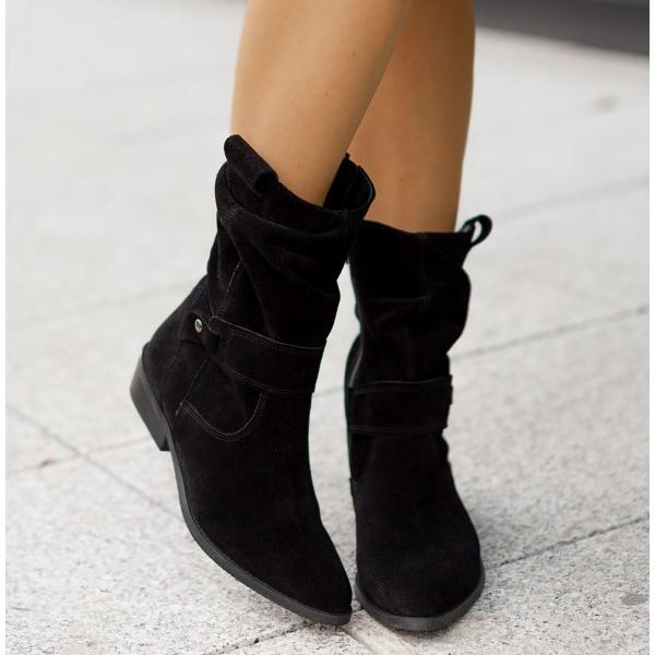 Maryam - Leather-Style Boots - Alurea & Co.