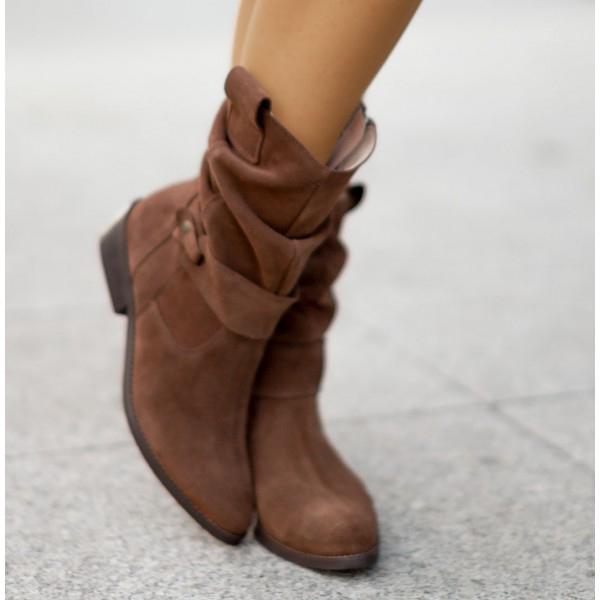 Maryam - Leather-Style Boots - Alurea & Co.