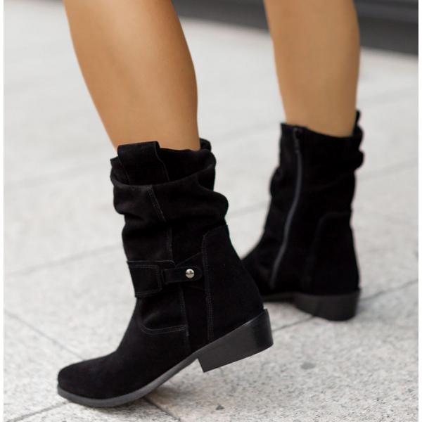 Maryam - Leather-Style Boots - Alurea & Co.