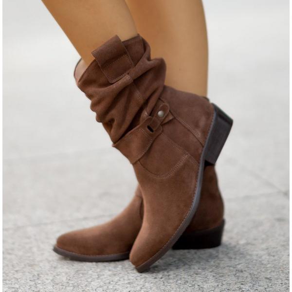 Maryam - Leather-Style Boots - Alurea & Co.