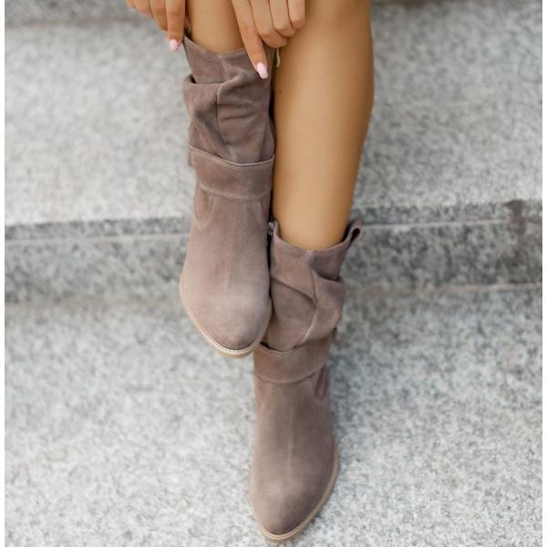 Maryam - Leather-Style Boots - Alurea & Co.
