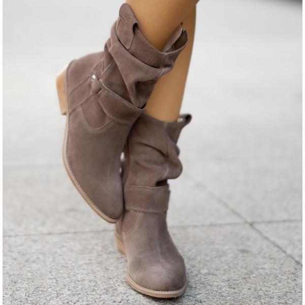 Maryam - Leather-Style Boots - Alurea & Co.