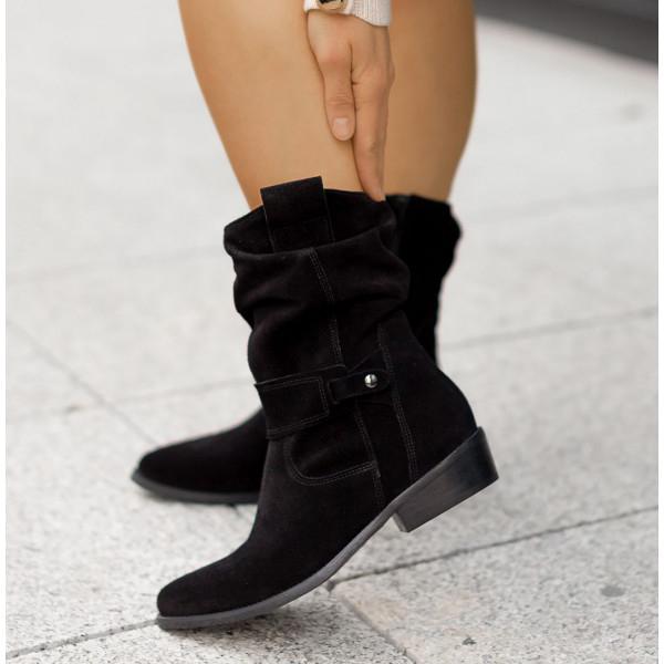 Maryam - Leather-Style Boots - Alurea & Co.