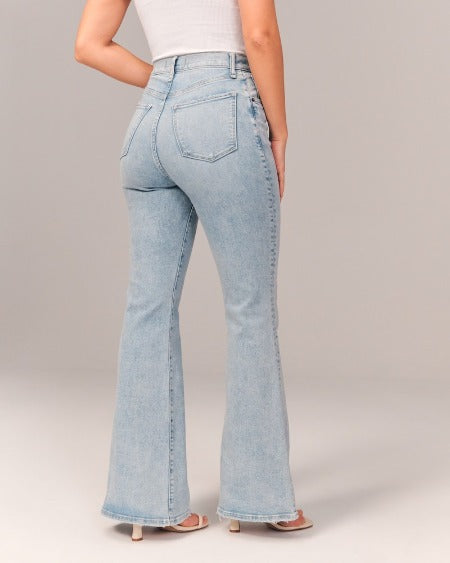 Valencia - High-Rise Flare Jeans