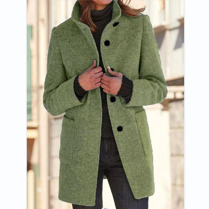 Janny | Sleek Windbreaker Coat - Alurea & Co.