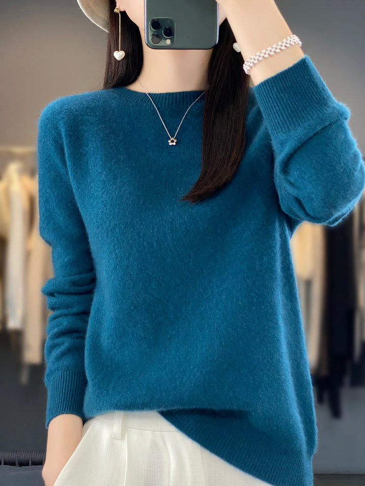 Anette | Cozy Cotton Sweater - Alurea & Co.