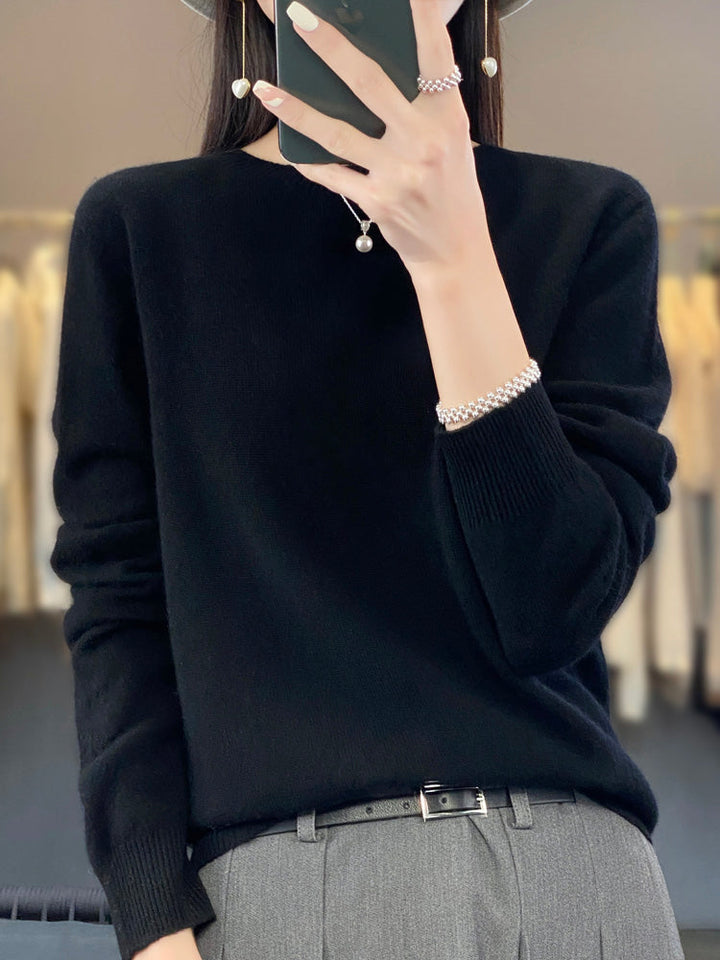 Anette | Cozy Cotton Sweater - Alurea & Co.