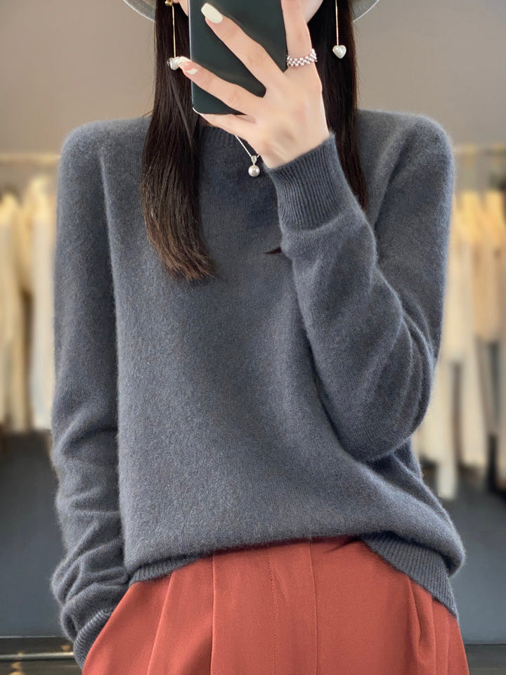 Anette | Cozy Cotton Sweater - Alurea & Co.
