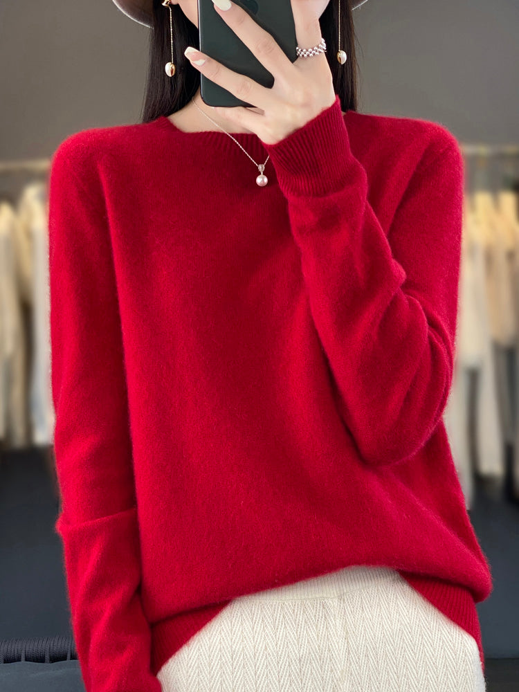Anette | Cozy Cotton Sweater - Alurea & Co.