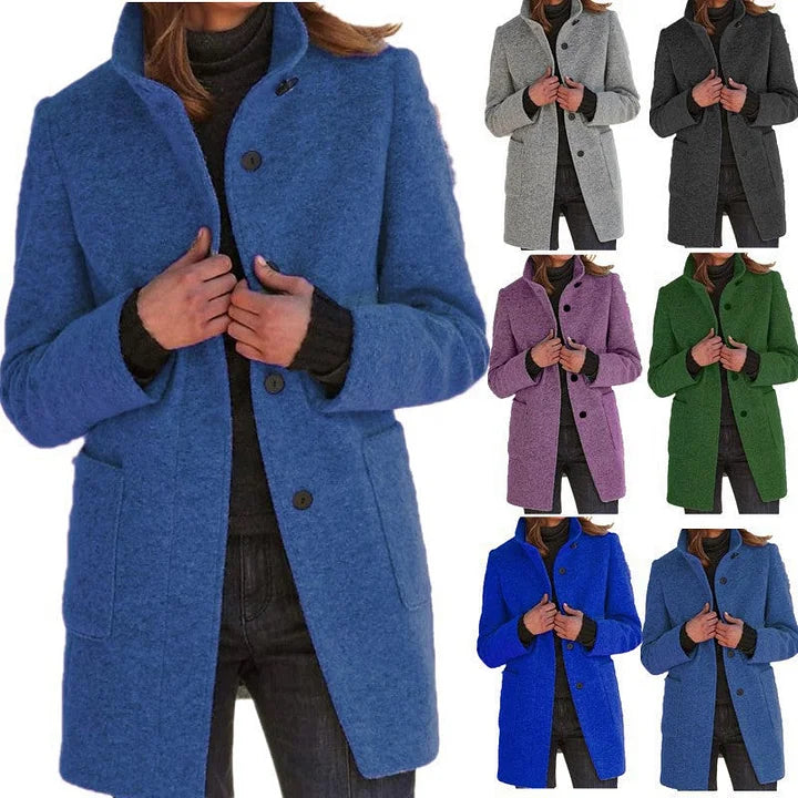 Janny | Sleek Windbreaker Coat - Alurea & Co.
