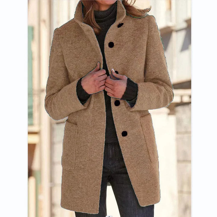 Janny | Sleek Windbreaker Coat - Alurea & Co.