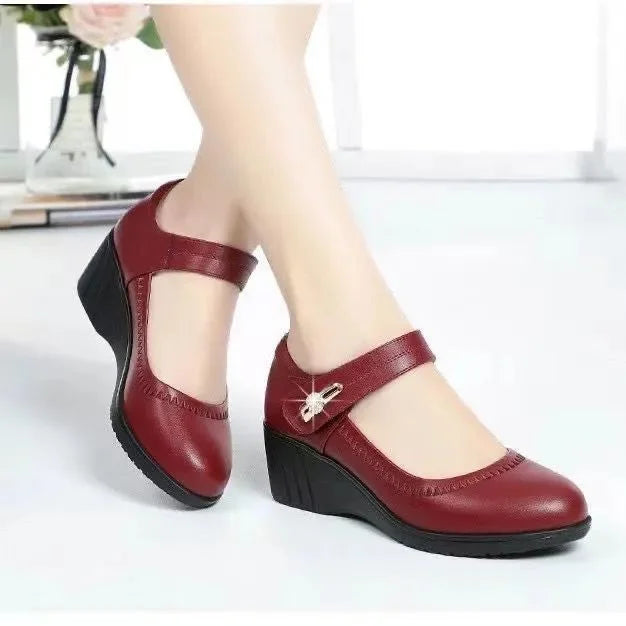 Lydia – Elegant Mid-Heel Comfort Shoes - Alurea & Co.