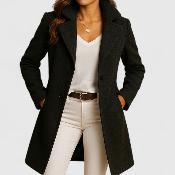 Rheya | Elegant Coat - Alurea & Co.