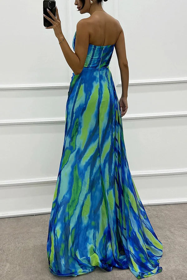 Cora | Vibrant Draped Dress