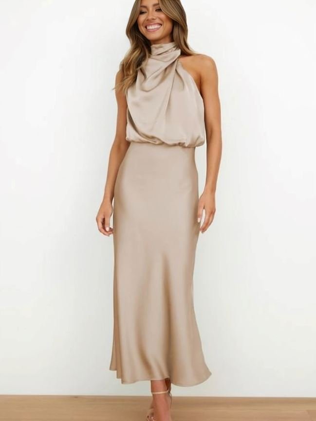 Grace | Elegant Silk Dress