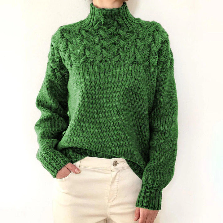 Elena | Warm Knitted Turtleneck - Alurea & Co.