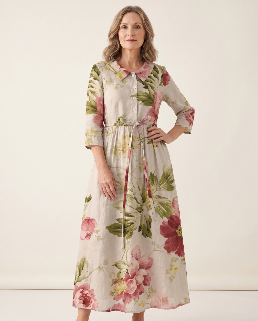 Elanyssah dress full-length studio view on model