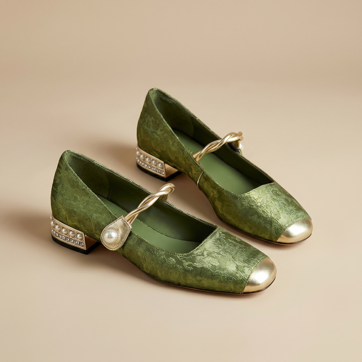 Chrystahh Mary Jane block-heel shoes, product