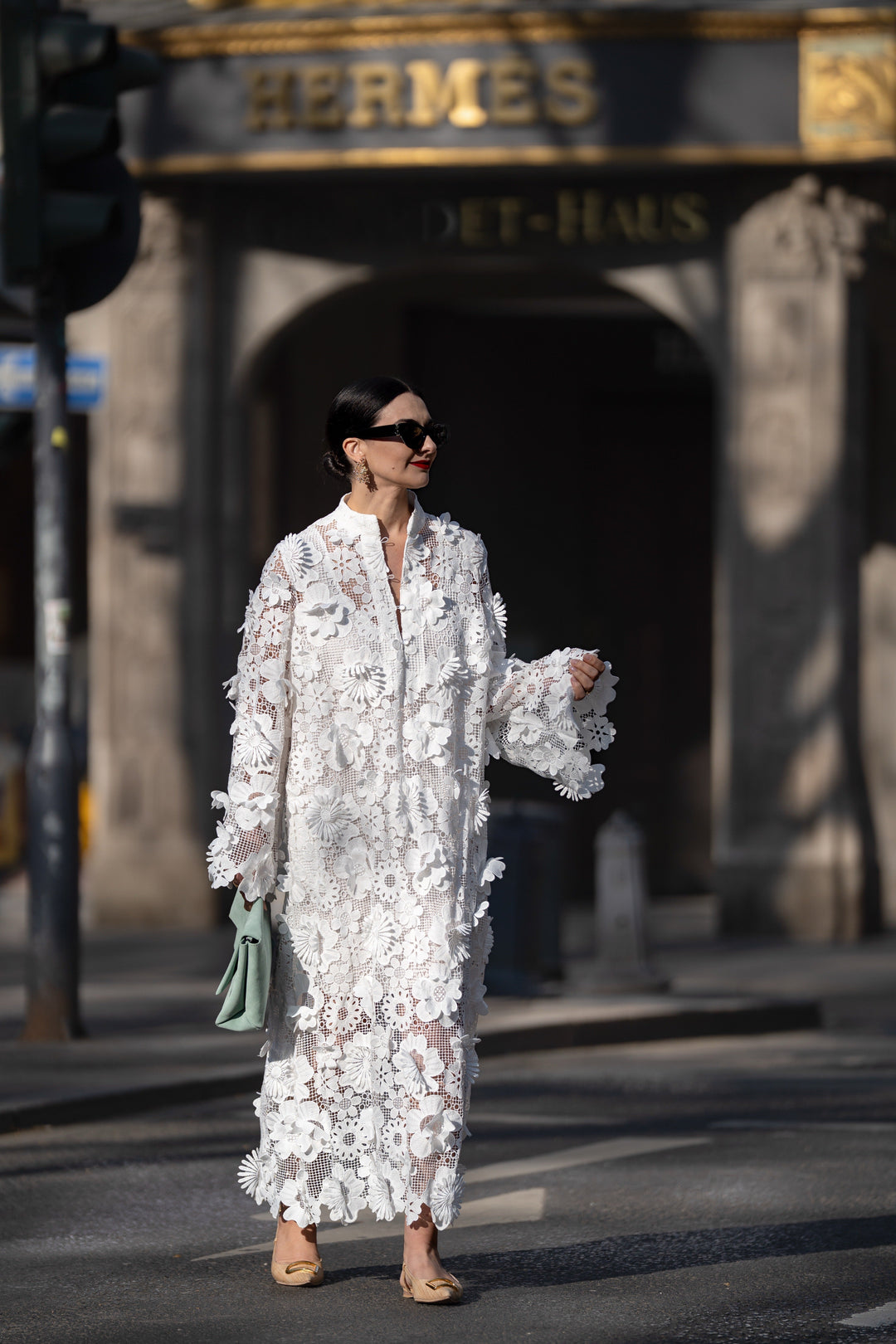 Yelira | Elegant Lace White Dress - Alurea & Co.