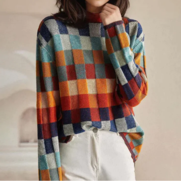 Isla | Cozy Retro Sweater - Alurea & Co.