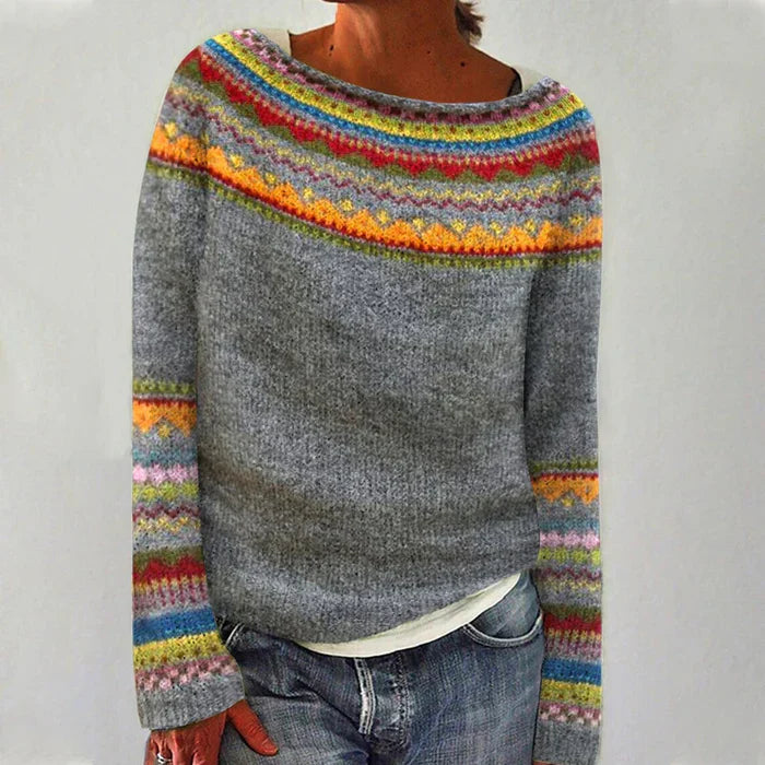 Laluna® | Retro Winter Sweater - Alurea & Co.