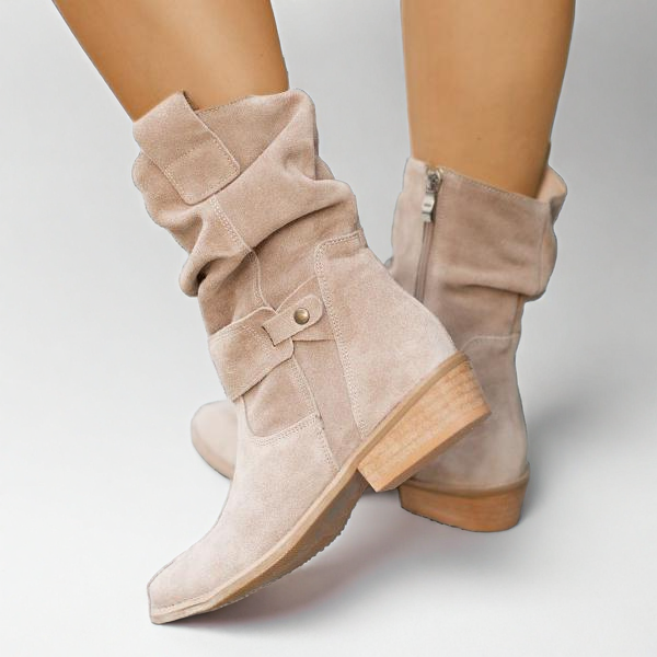 Maryam - Leather-Style Boots - Alurea & Co.