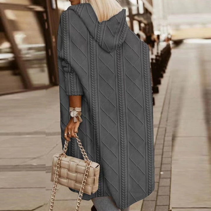 Johani | Extended Length Hooded Cardigan - Alurea & Co.