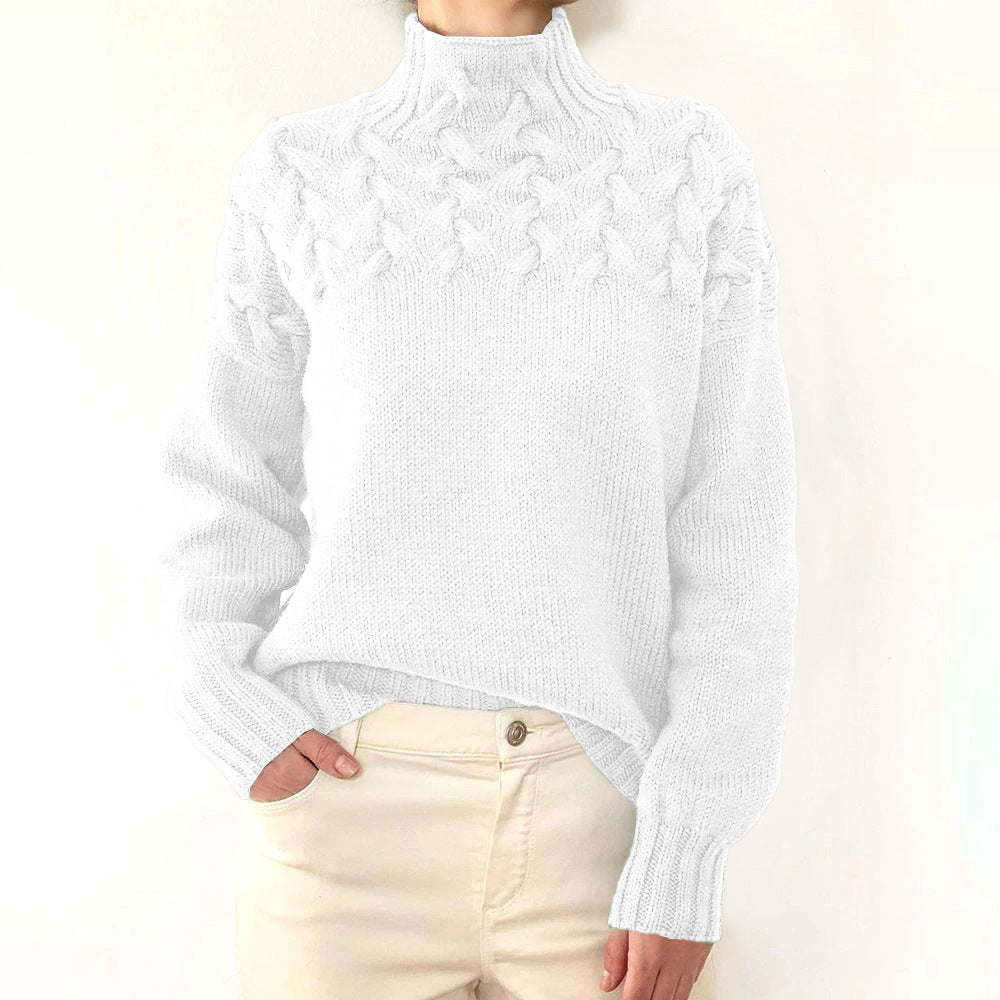 Elena | Warm Knitted Turtleneck - Alurea & Co.