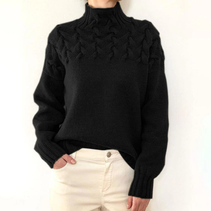 Elena | Warm Knitted Turtleneck - Alurea & Co.